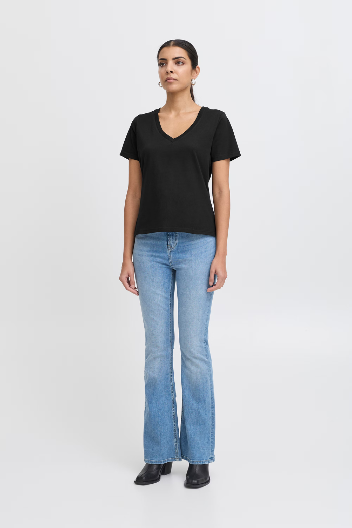 Ichi -  IHPalmer T-Shirt - Black