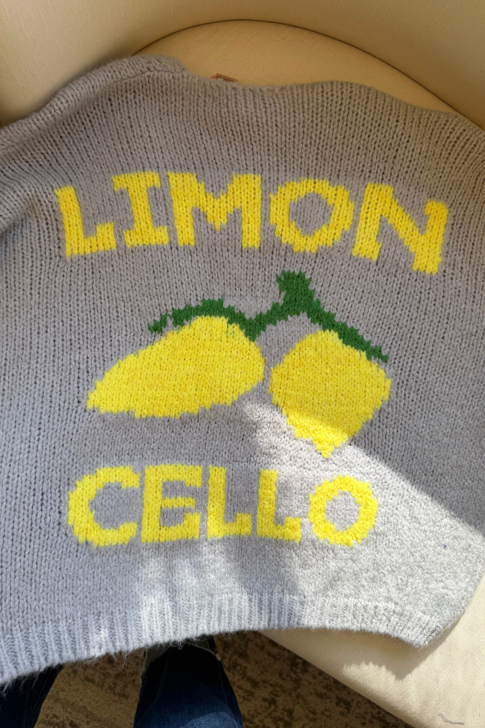 Scandal Italy Limoncello Cardigan