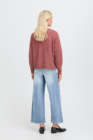 b. young BYMonna V Neck Sweater 20817121