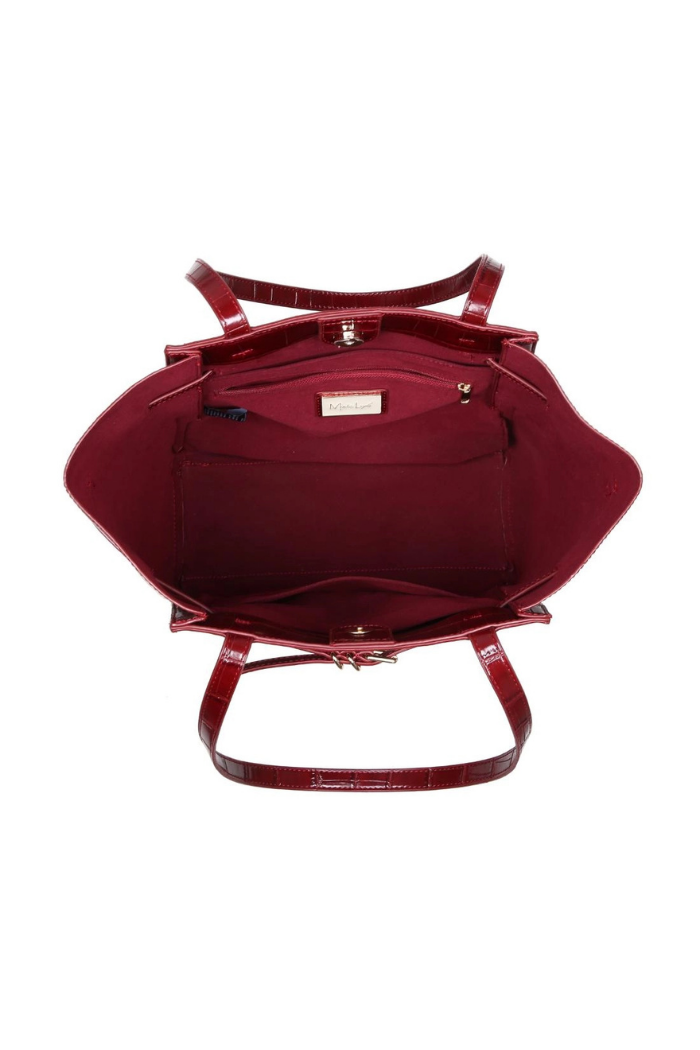 Moda Luxe Athena Bucket Bag - Wine