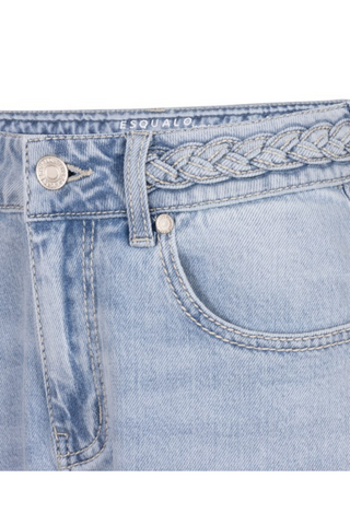 EsQualo Stretch Denim Shorts