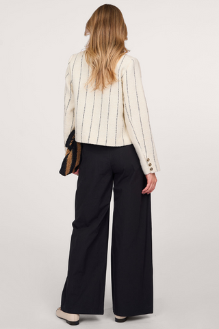 Suncoo Jacky Wide Leg High Waisted Pants