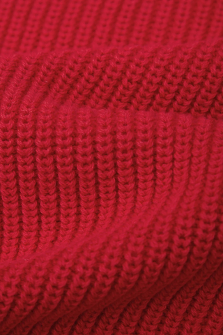 Daphne Cropped Cotton Pullover - True Red 525 America 110039907