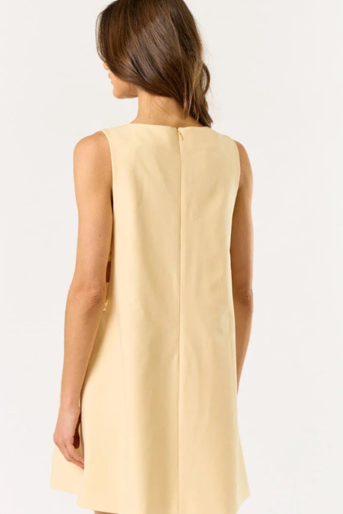 lalavon Flower Sleeveless Mini Dress