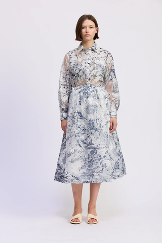 En Saison Zivah Midi Skirt IEJ5320S