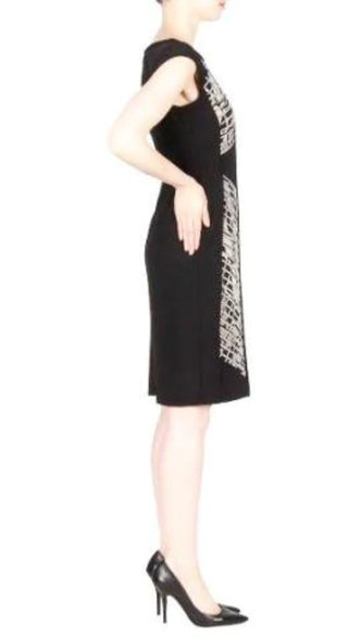 Joseph Ribkoff Mesh Panel Dress