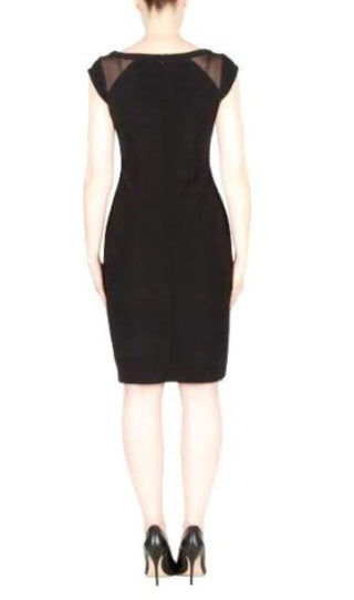 Joseph Ribkoff Mesh Panel Dress