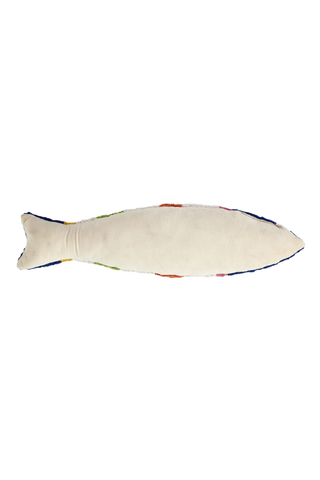 Shaped Picket Fish Hook Pillow - Kate Nelligan