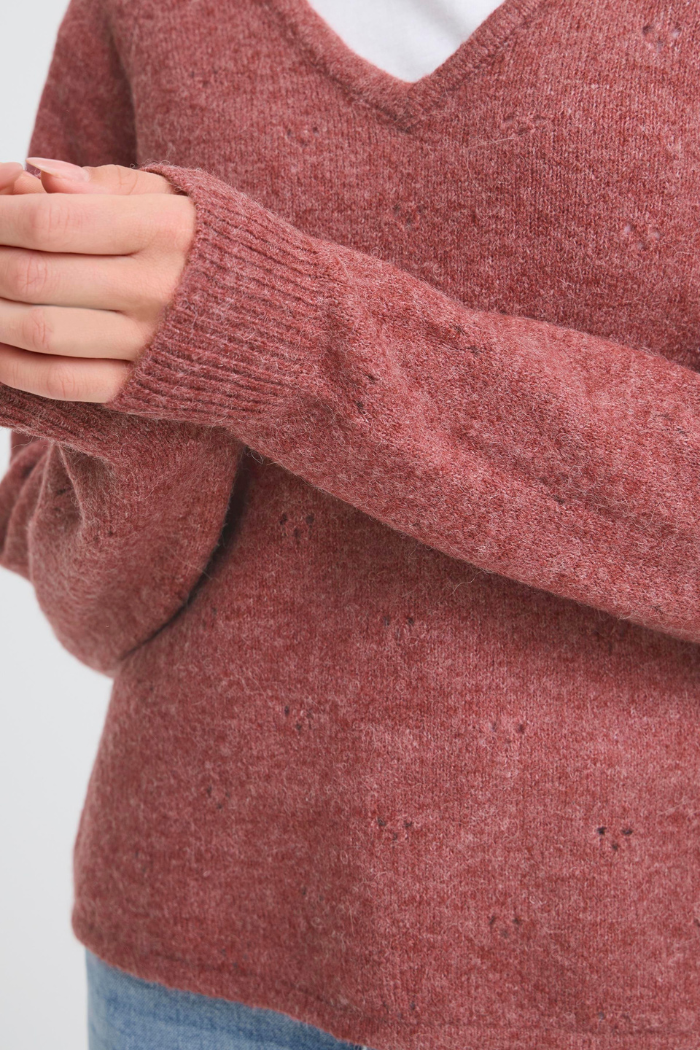 b. young BYMonna V Neck Sweater 20817121