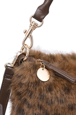 Jordan Faux Fur Crossbody - Leopard Urban Expressions 29746F