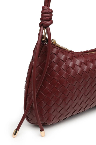 Cindy Shoulder Bag - Burgundy Moda Luxe 38707ML
