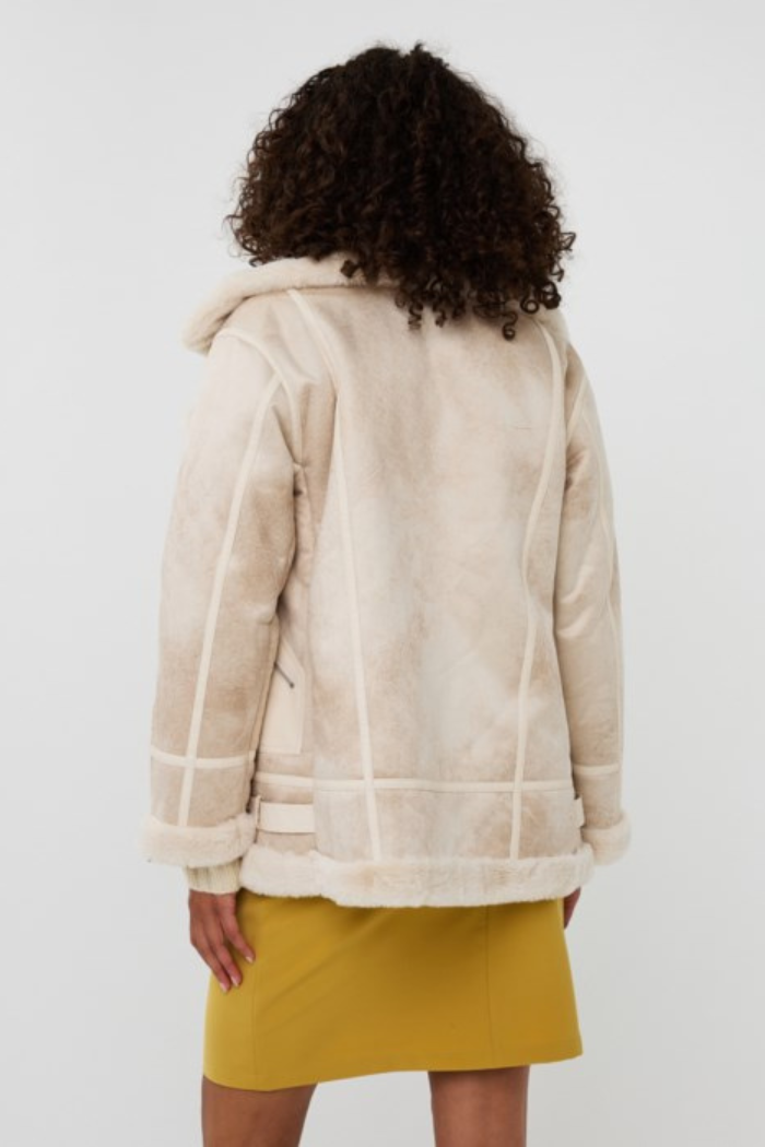 EsQualo Long Suede Jacket F2537504