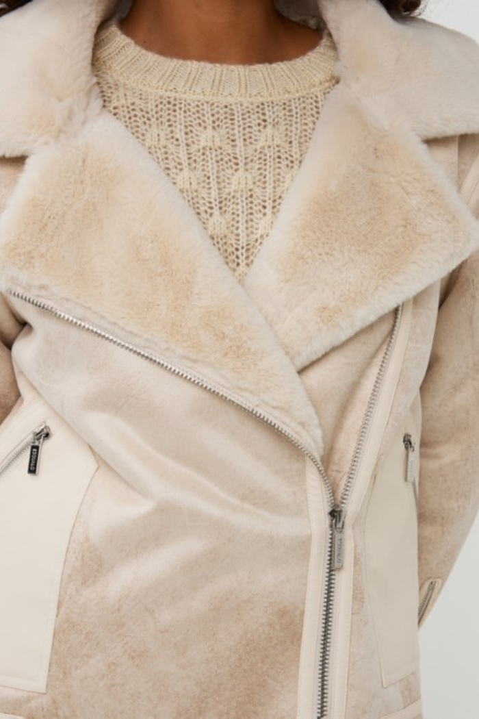 EsQualo Long Suede Jacket F2537504