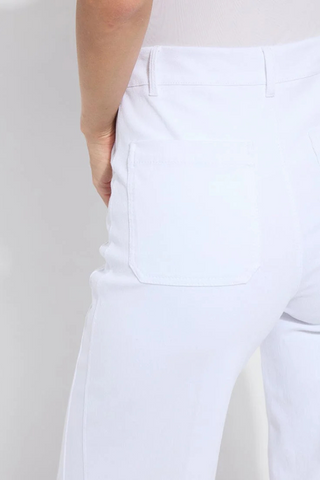 Lyssé Mallory Sailor Hi Waist Wide Leg Denim