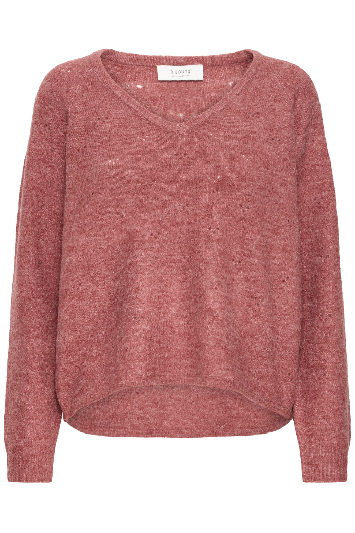 b. young BYMonna V Neck Sweater 20817121