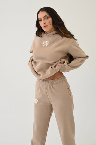 Happy Camp3r Puff Series Sweatpants - Sand