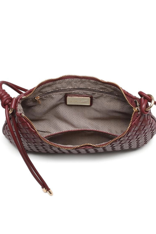 Cindy Shoulder Bag - Burgundy Moda Luxe 38707ML