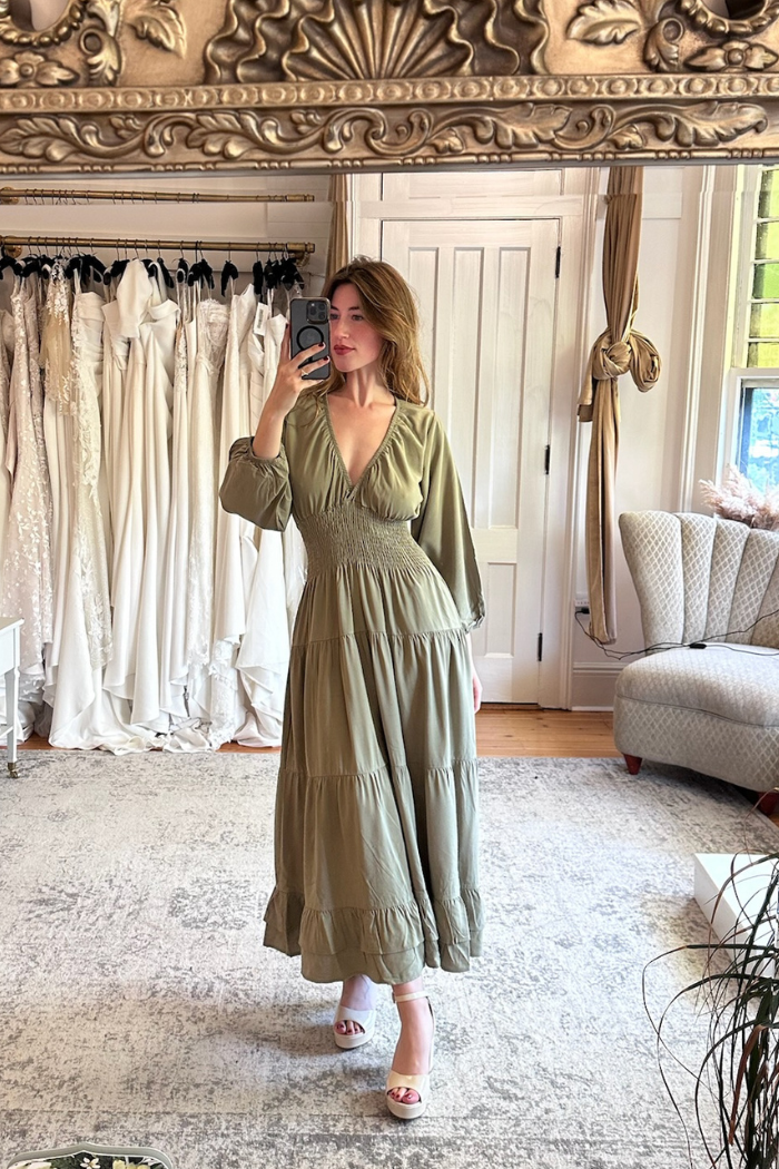 julia midi dress Julia Elegant Midi Dress