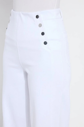 Lyssé Mallory Sailor Hi Waist Wide Leg Denim