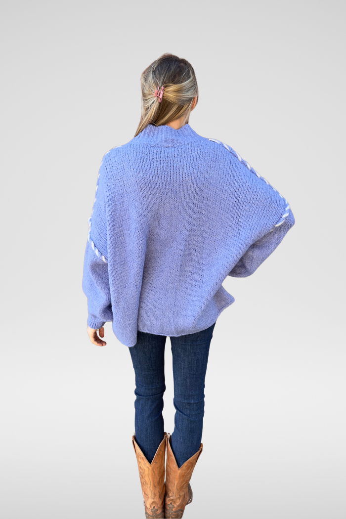 Romy Sweater | Periwinkle