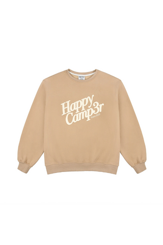Happy Camp3r Puff Series Crewneck - Sand
