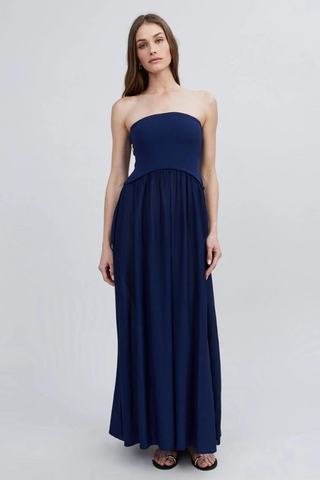 Solid & Striped Strapless Soglio Dress