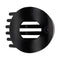 Round Black