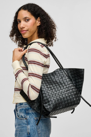 Caspien Woven Tote 38624W Urban Expressions