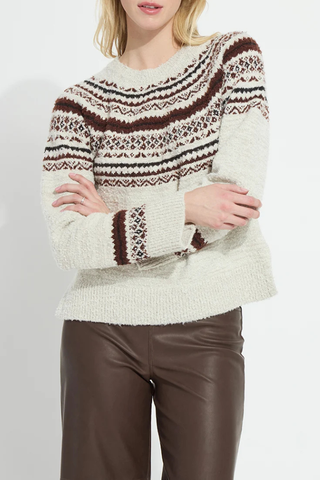 Harriet Fair Isle Sweater Lyssé 23-3972-M7