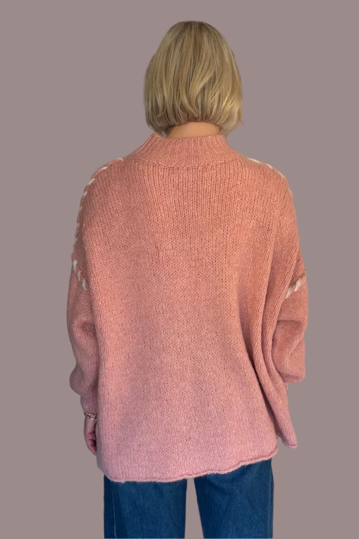 Scandal Italy Romy Sweater Pink