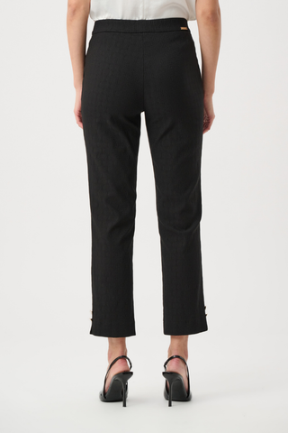 Jacquard Slim Fit Pull-On Pants Ribkoff 263042
