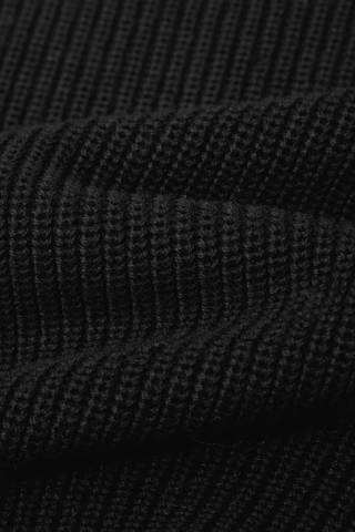 Daphne Cropped Cotton Pullover - Black 525 America 110039907