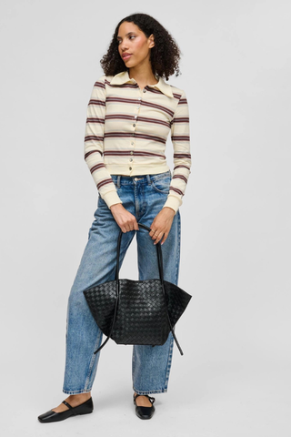 Caspien Woven Tote 38624W Urban Expressions