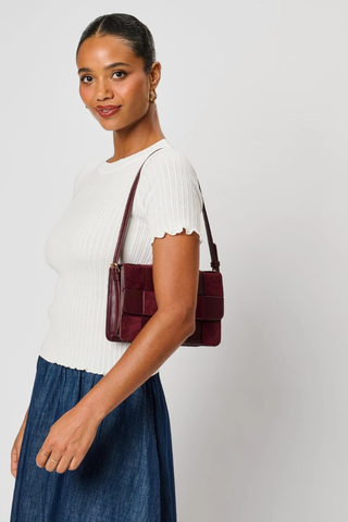 Tanya Crossbody - Burgundy Moda Luxe 66028ML
