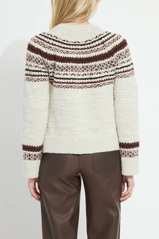 Harriet Fair Isle Sweater Lyssé 23-3972-M7