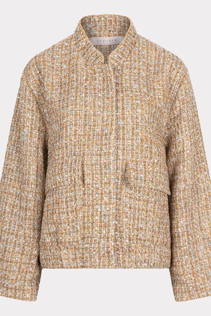 Tweed Bomber Jacket – The Dressing Room