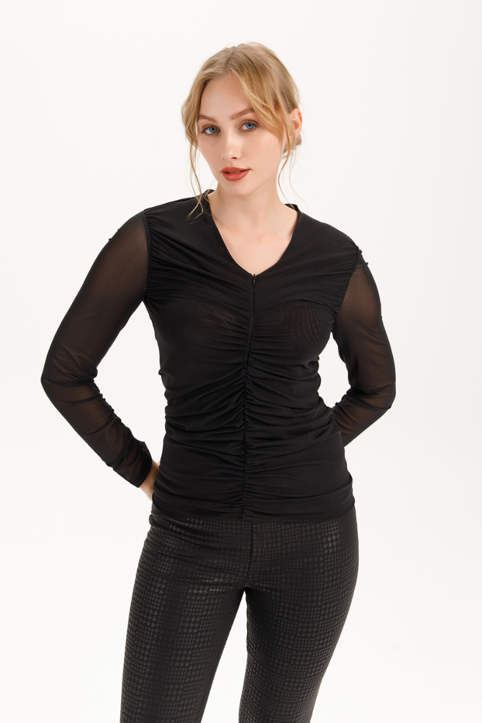 Isle Soho Top - Black Mesh 421-15270