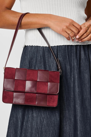 Tanya Crossbody - Burgundy Moda Luxe 66028ML