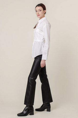 Rene Poplin Top