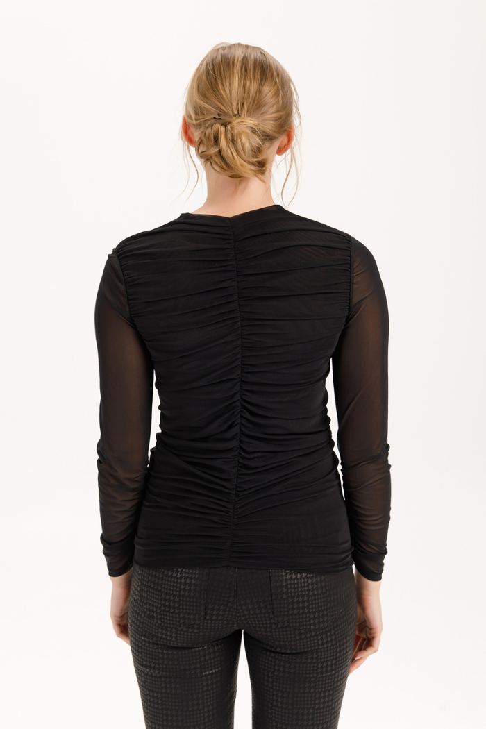 Isle Soho Top - Black Mesh 421-15270