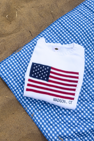 Vintage Flag Sweater - Madison