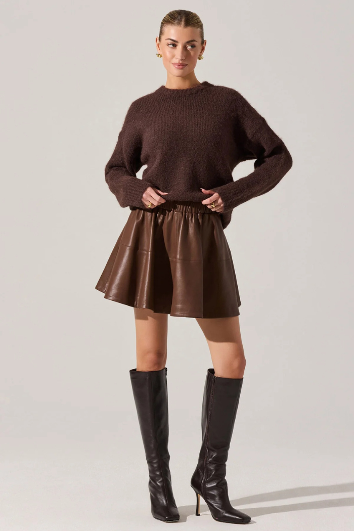 ASTR Selbie Brushed Knit Sweater ACT19087