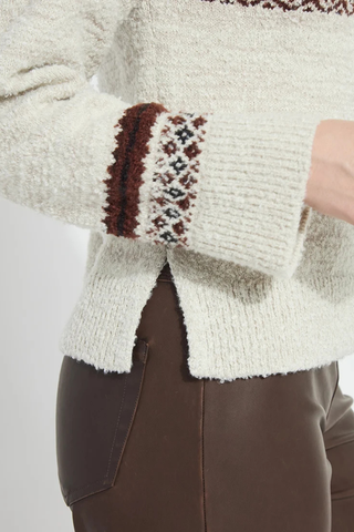 Harriet Fair Isle Sweater Lyssé 23-3972-M7