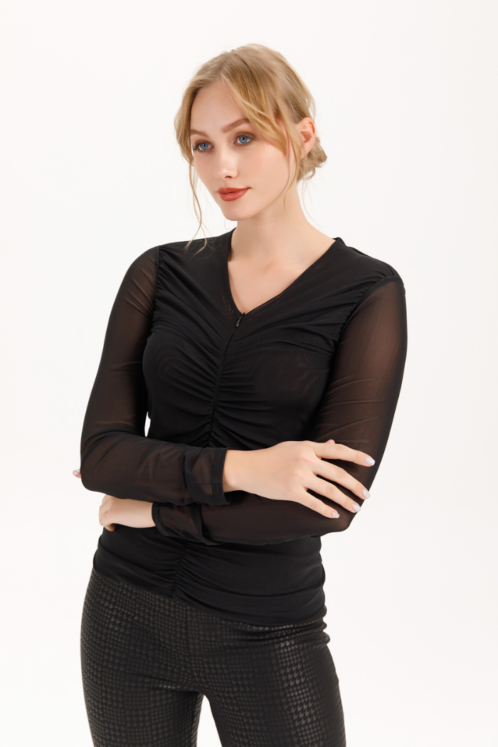 Isle Soho Top - Black Mesh 421-15270