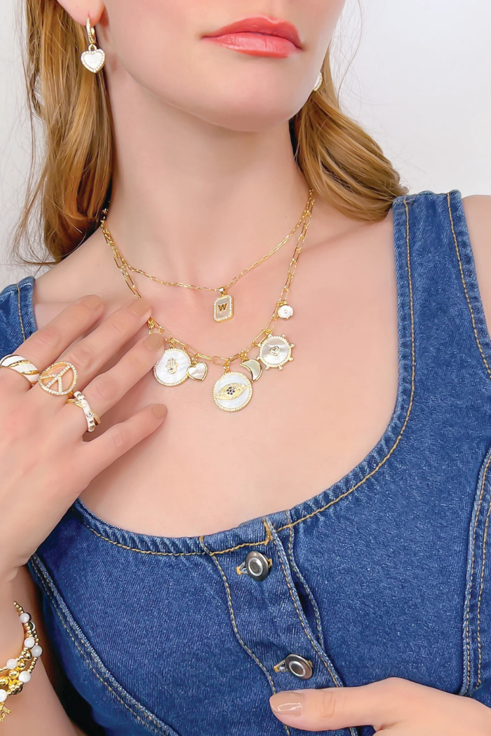 OMGBlings B2R002 - CZ Enamel Ring