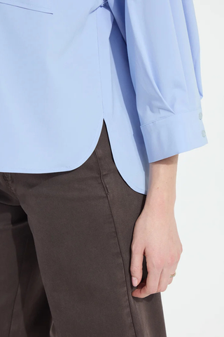 Enid Oversized Cropped Shirt Lyssé 22-3964-M4