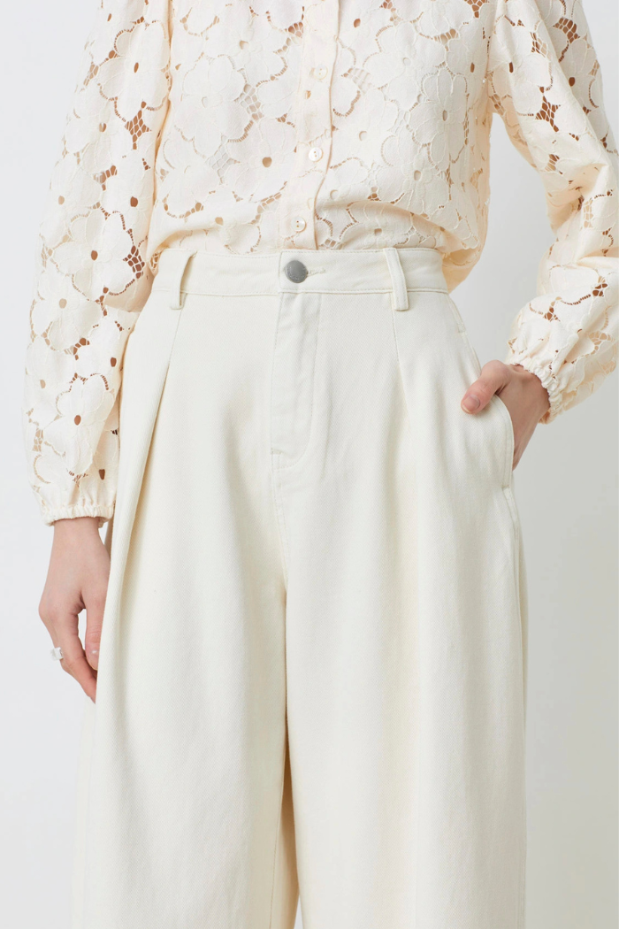 Suncoo Rim Wide Leg Jeans