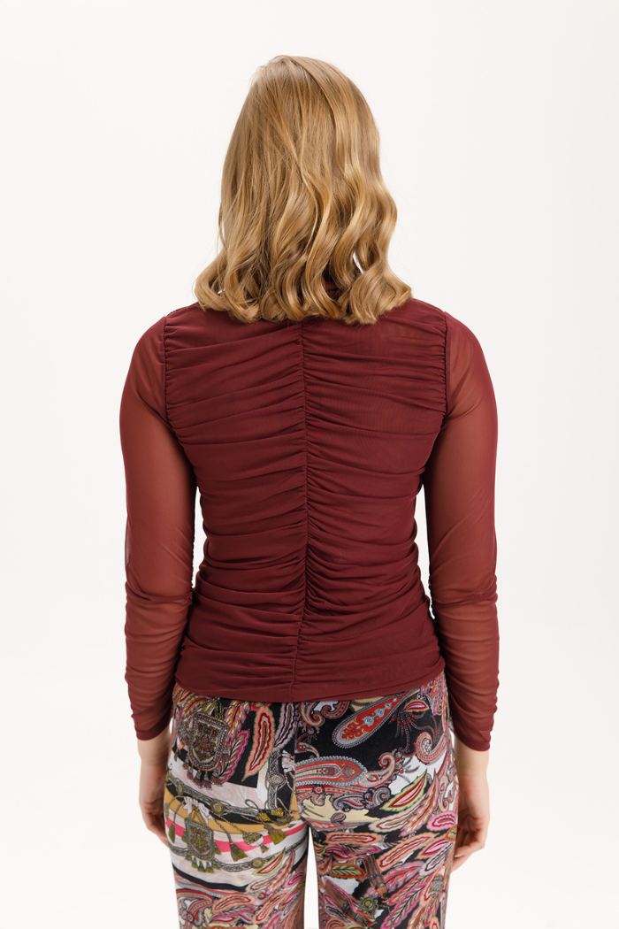 Isle Soho Top - Cherry Mesh 421-15270