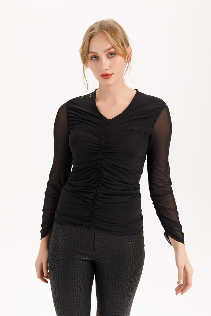 Isle Soho Top - Black Mesh 421-15270