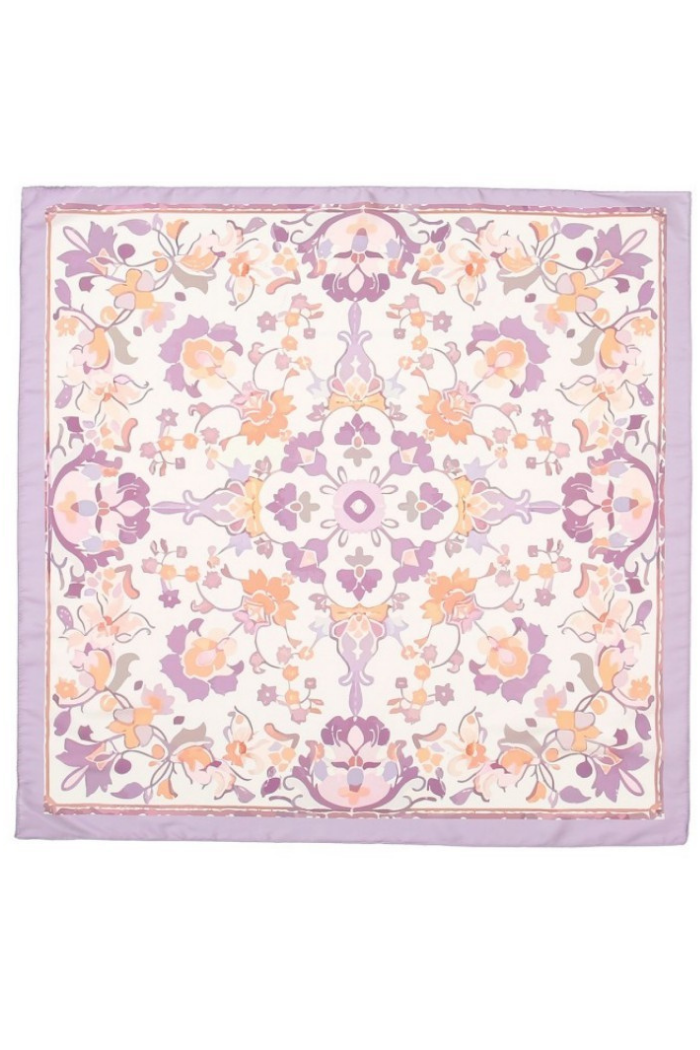 Josslyn Traditional Print Silky Feel Bandana Scarf